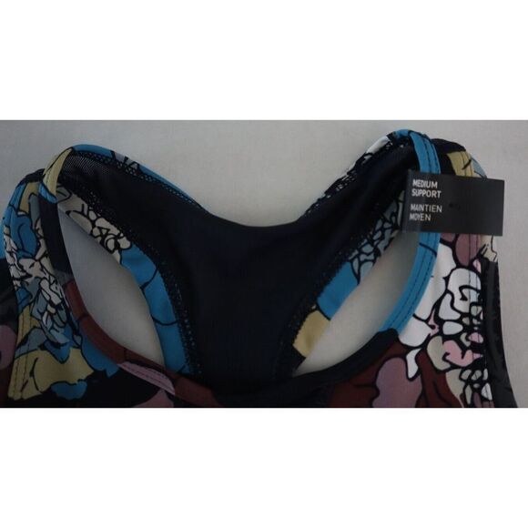 adidas HH9095 Women’s Sz S (A-C) Medium-Support All-Over Print Sports Bra $60 - Picture 3 of 6